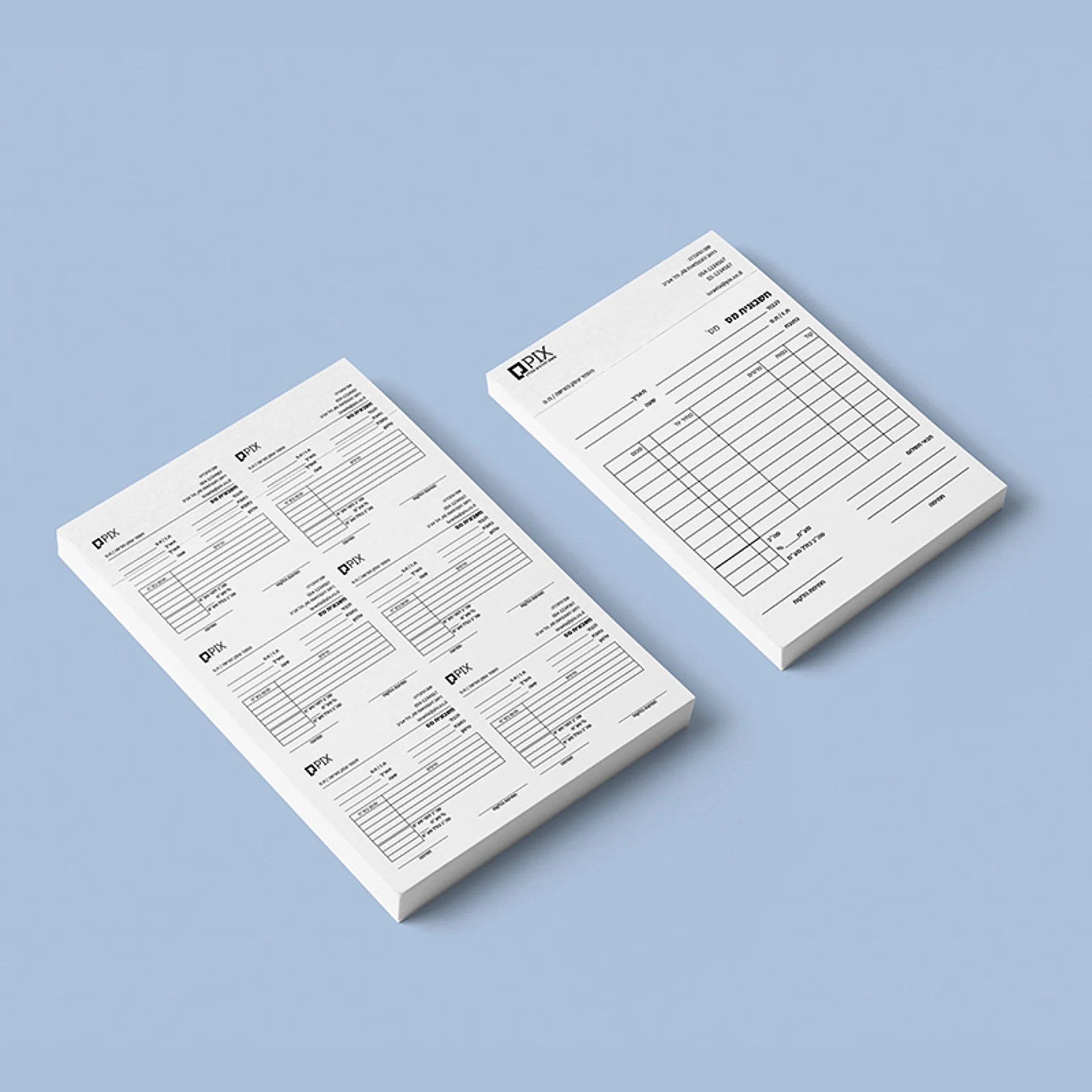 פנקסי חשבוניות