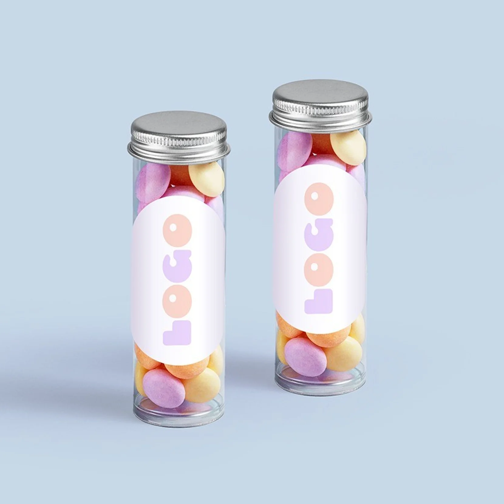 גליל שקוף במילוי מנטוס