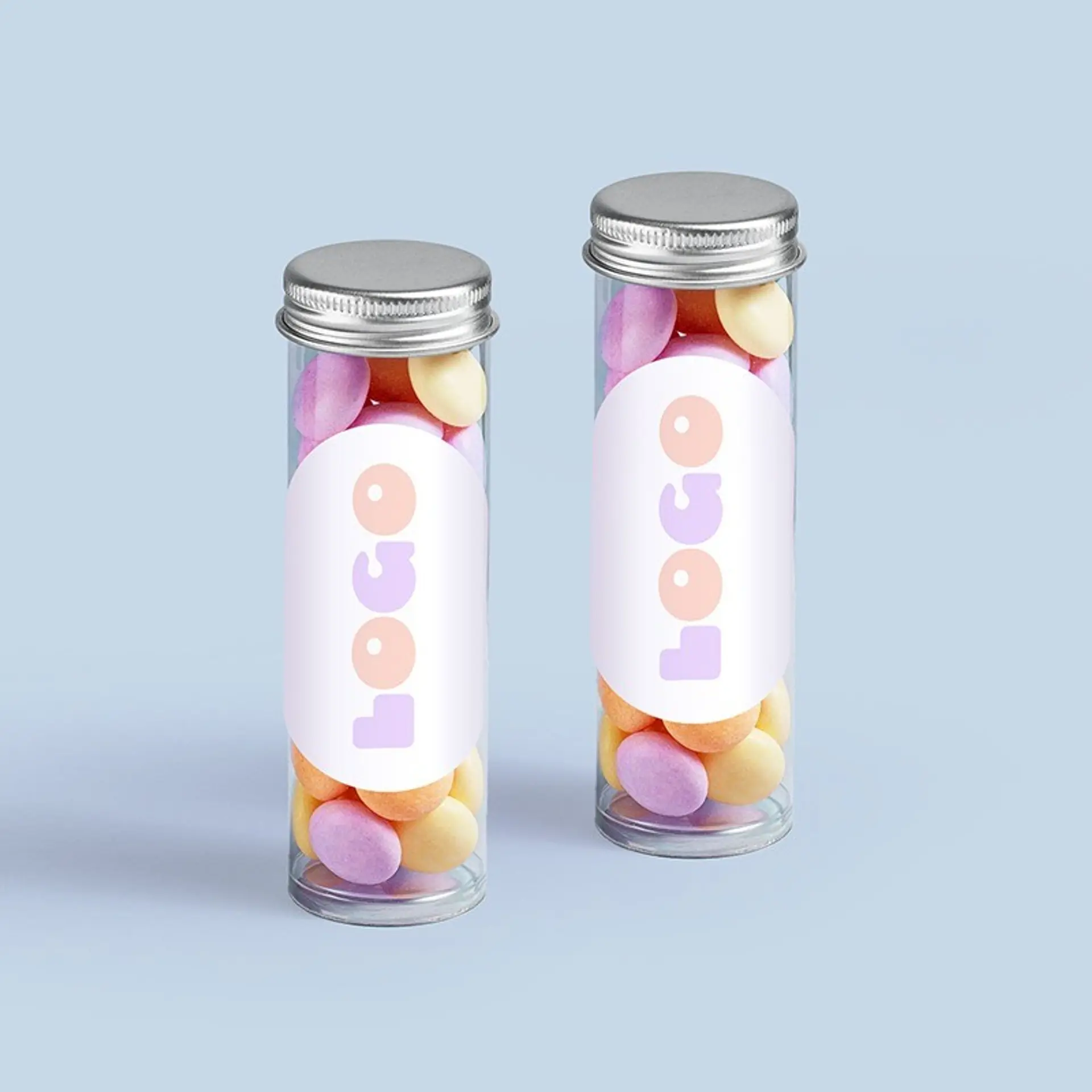 גליל שקוף במילוי מנטוס