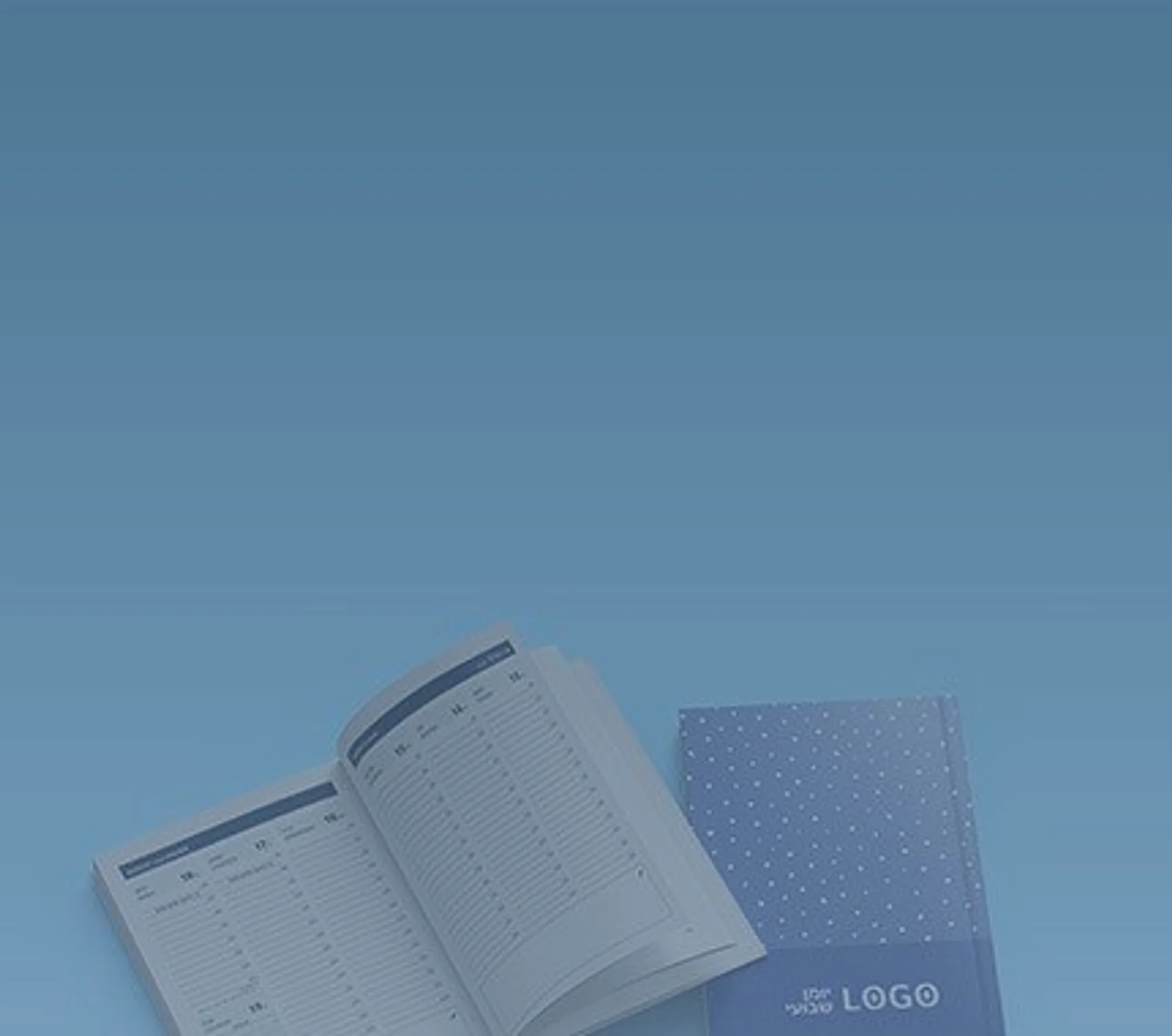 יומן שבועי ממותג