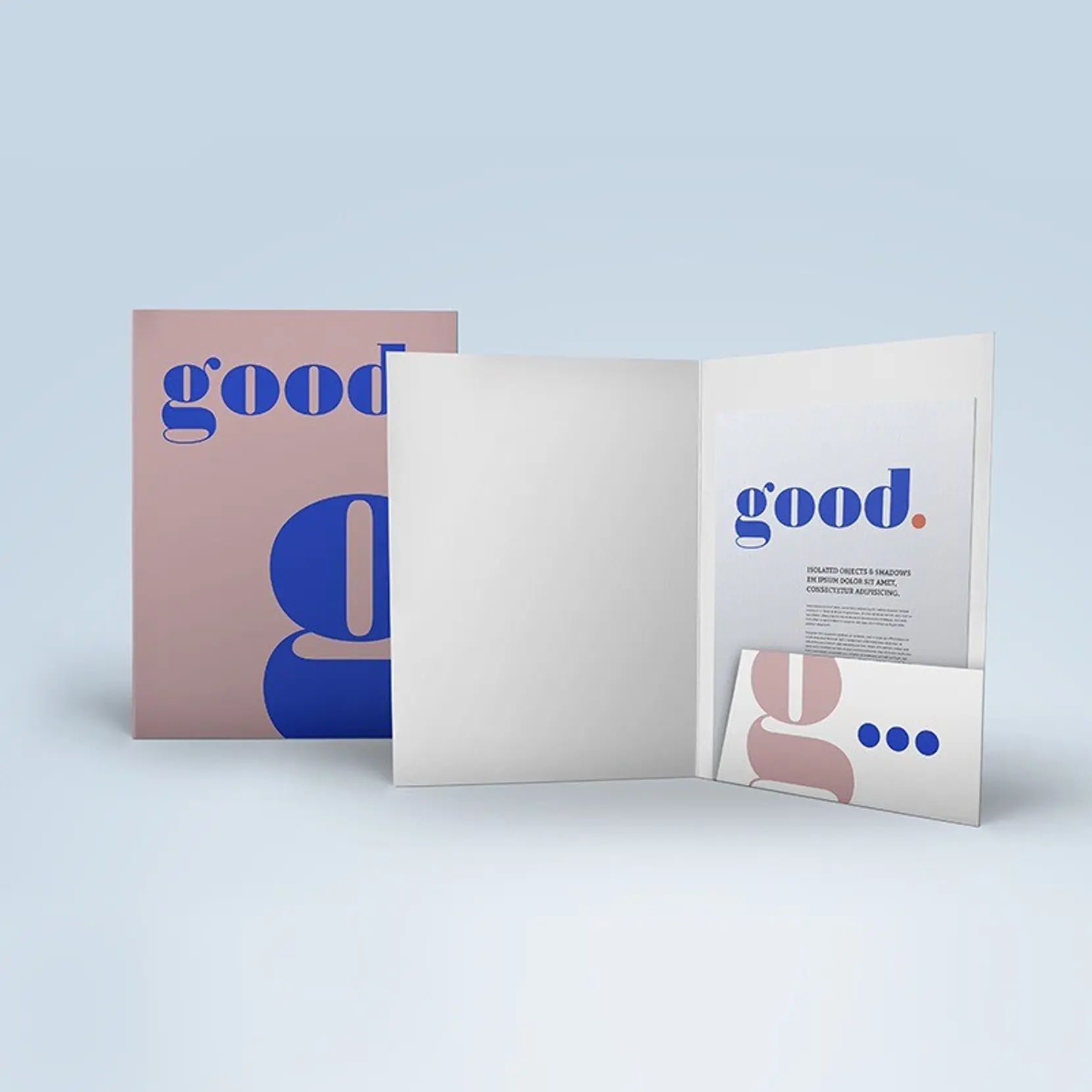 פולדר מעוצב עם כיס מודפס