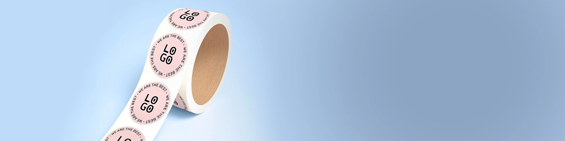 מדבקות בגלילים