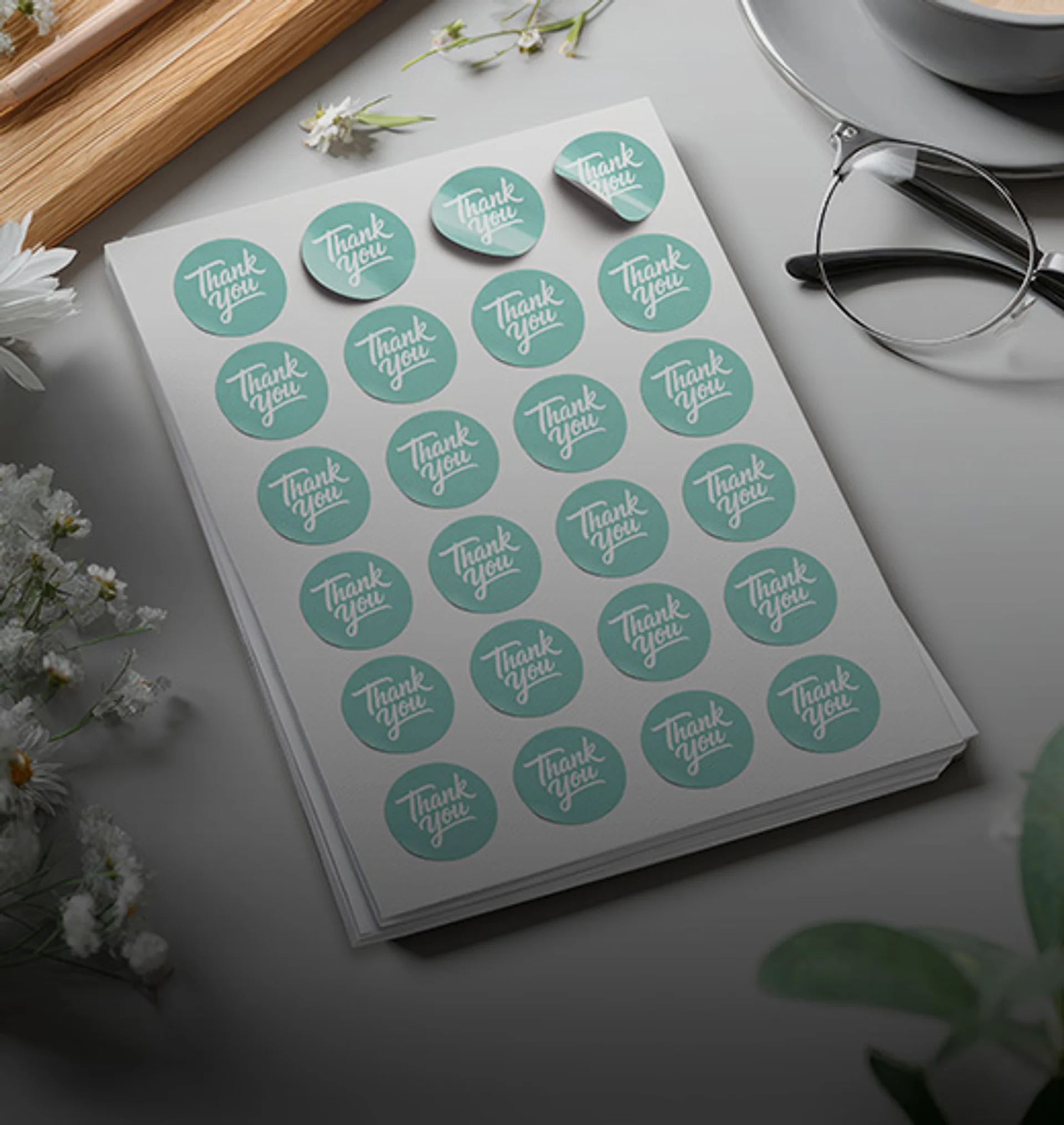 מדבקה קטנה, רושם גדול